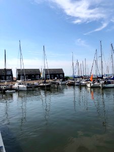 Havenbuurt, Marken, Noord-Holland, Nederland 
