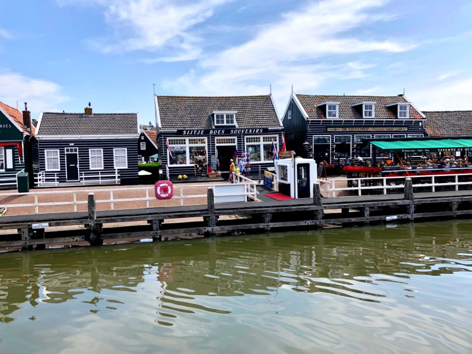 Havenbuurt, Marken, Noord-Holland, Nederland 