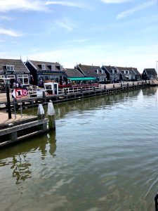 Havenbuurt, Marken, Noord-Holland, Nederland 