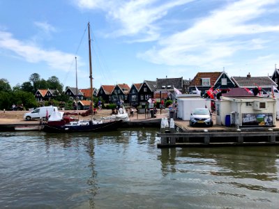 Haven, Marken, Noord-Holland, Nederland 