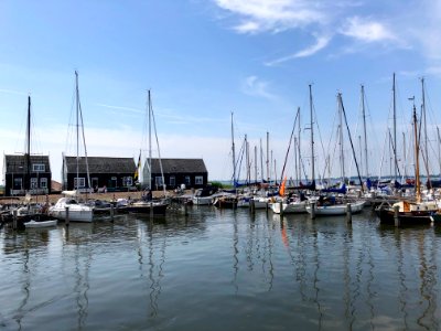 Havenbuurt, Marken, Noord-Holland, Nederland 