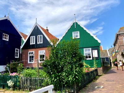 Buurt II, Marken, Noord-Holland, Nederland 