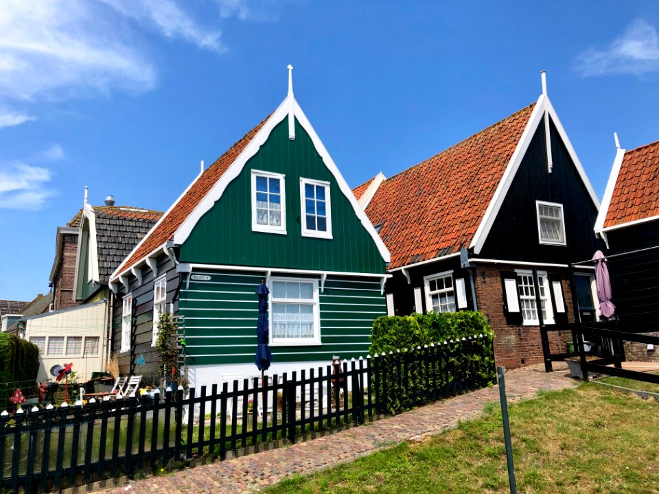 Buurt II, Marken, Noord-Holland, Nederland 