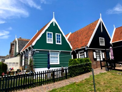 Buurt II, Marken, Noord-Holland, Nederland 