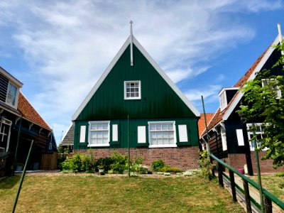 Buurt I, Marken, Noord-Holland, Nederland 