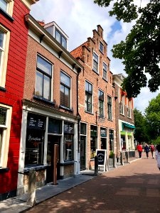 Vrouwenregt, Delft, Zuid-Holland, Nederland 