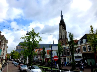 Vrouwjuttenland, Delft, Zuid-Holland, Nederland 
