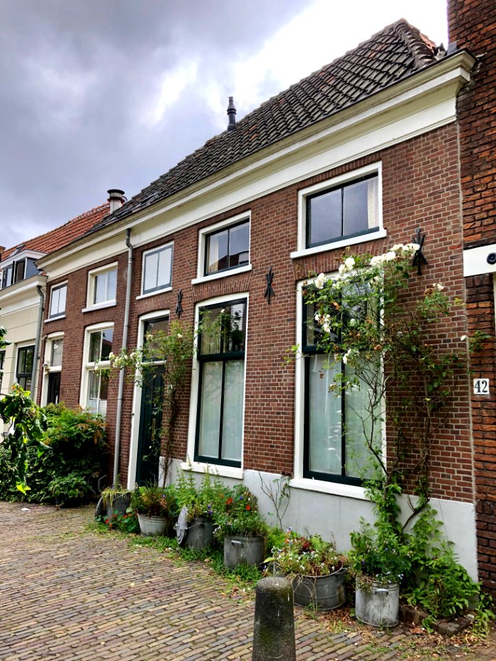 Paardenmarkt, Delft, Zuid-Holland, Nederland 