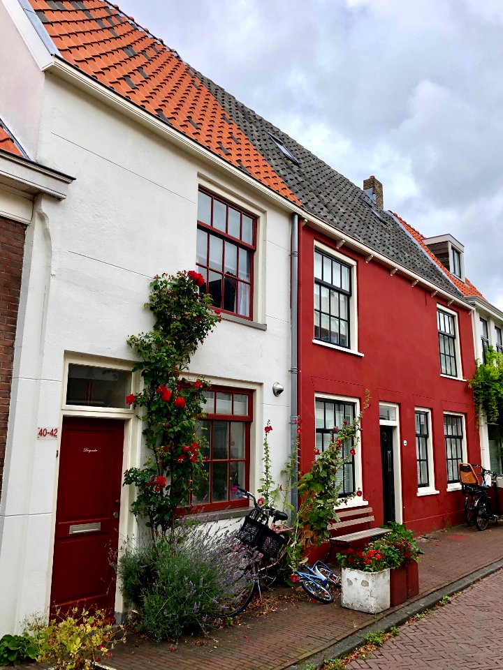 Doelenstraat, Delft, Zuid-Holland, Nederland 