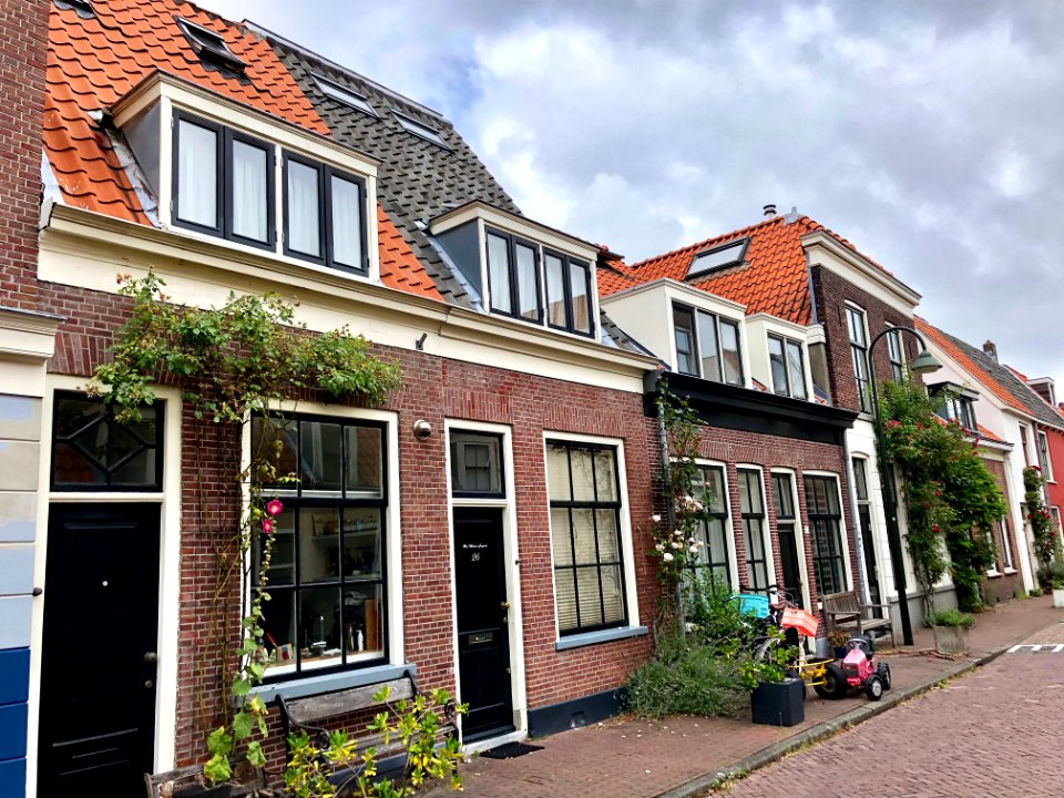 Doelenstraat, Delft, Zuid-Holland, Nederland 