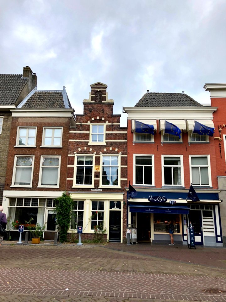 Voorstraat, Delft, Zuid-Holland, Nederland 