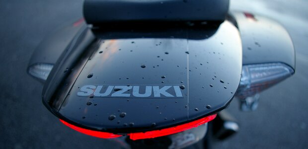 Close up gixxer two wheeled vehicle photo