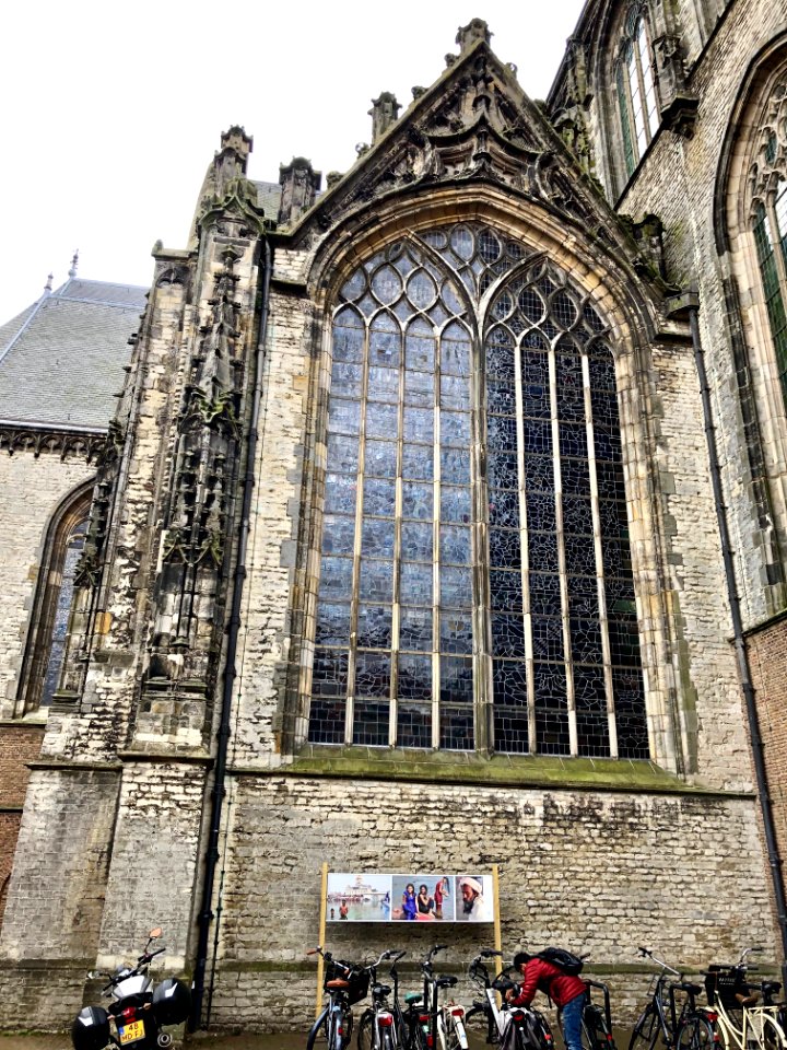 Oude Kerk, Delft, Zuid-Holland, Nederland 