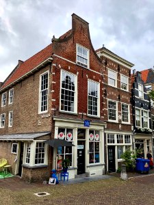Voorstraat, Delft, Zuid-Holland, Nederland 