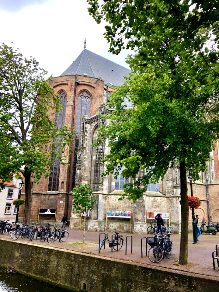 Oude Kerk, Delft, Zuid-Holland, Nederland 