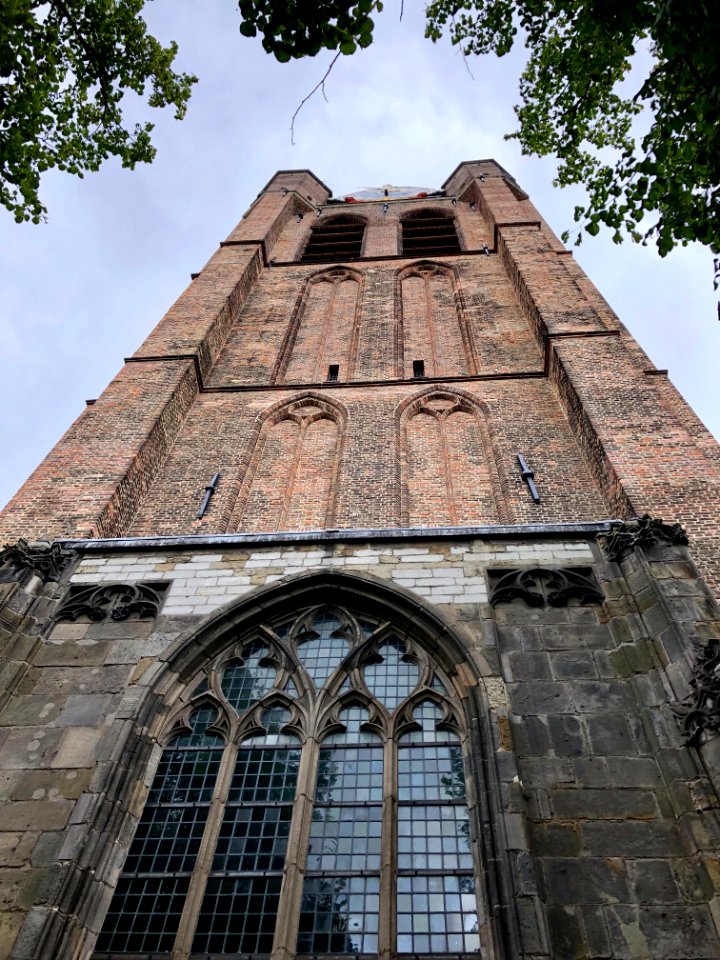 Oude Kerk, Delft, Zuid-Holland, Nederland 