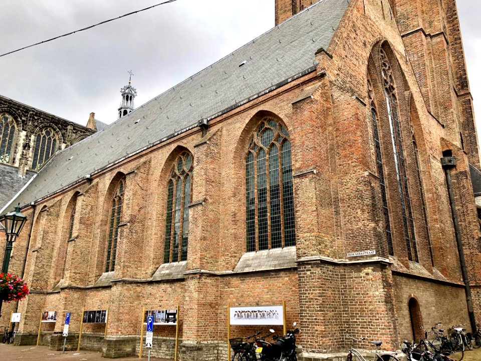 Oude Kerk, Delft, Zuid-Holland, Nederland 