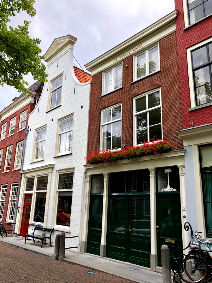 Oude Delft, Delft, Zuid-Holland, Nederland 