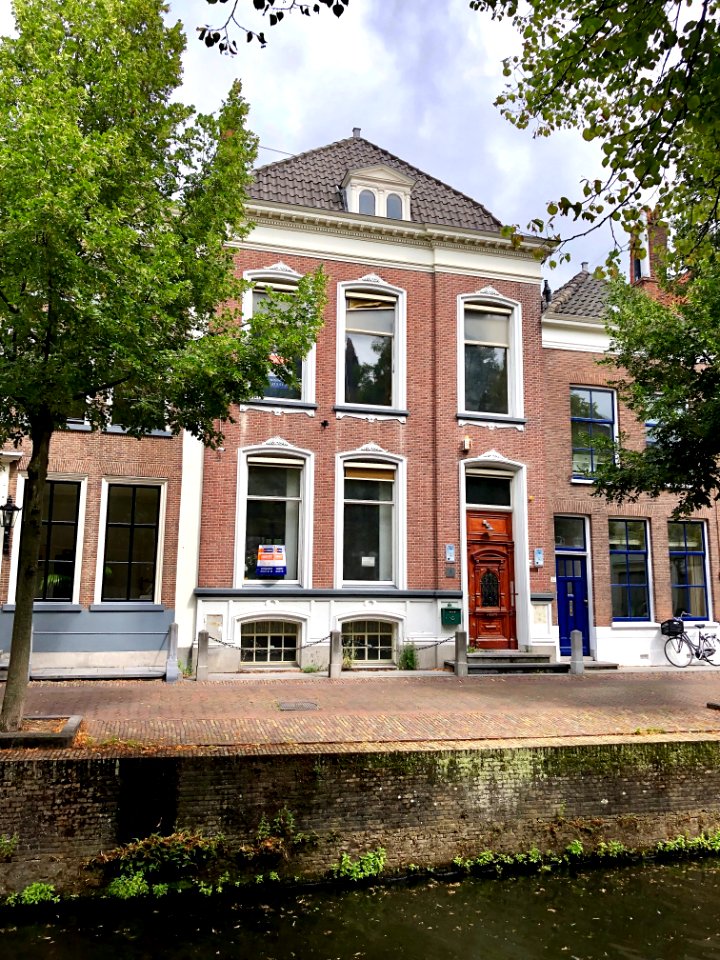 Oude Delft, Delft, Zuid-Holland, Nederland 