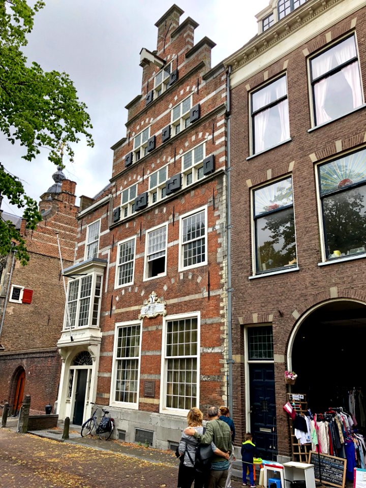 Oude Delft, Delft, Zuid-Holland, Nederland 