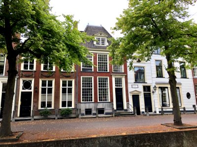 Oude Delft, Delft, Zuid-Holland, Nederland 