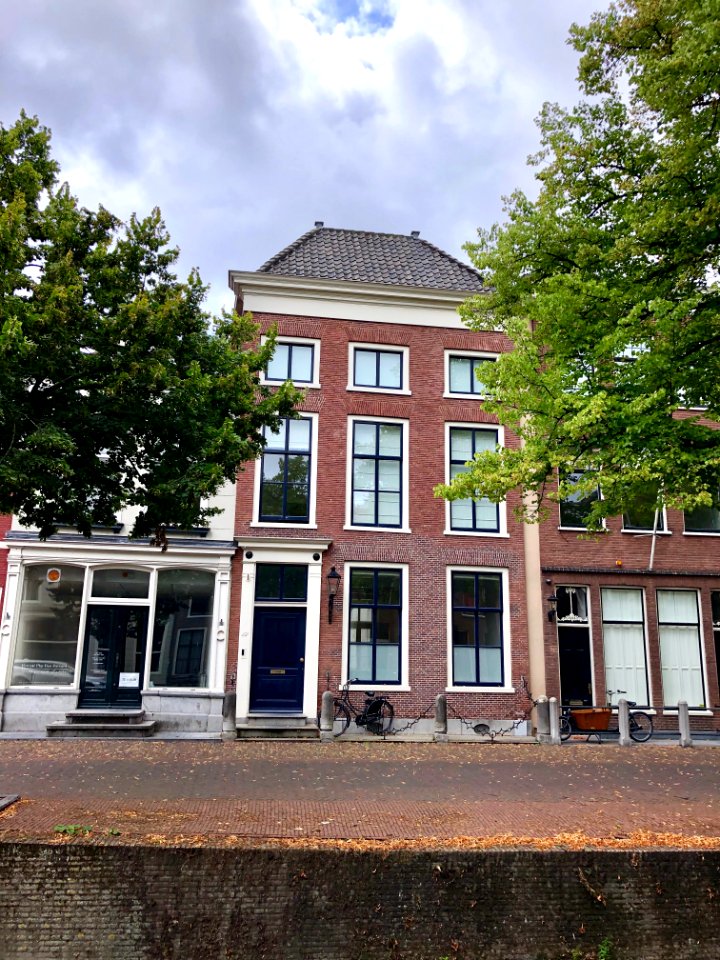 Oude Delft, Delft, Zuid-Holland, Nederland 