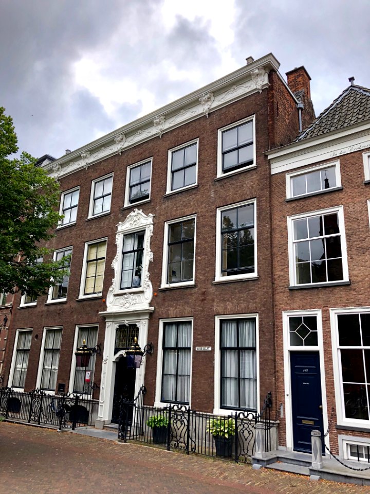 Oude Delft, Delft, Zuid-Holland, Nederland 