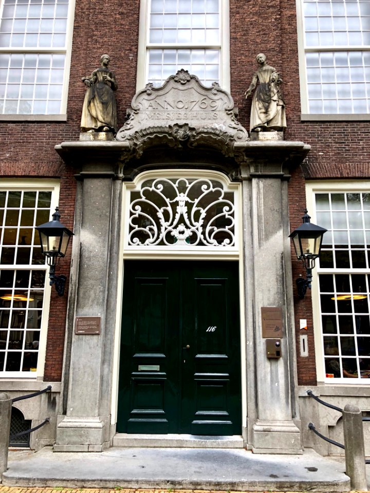 Meisjeshuis, Delft, Zuid-Holland, Nederland 