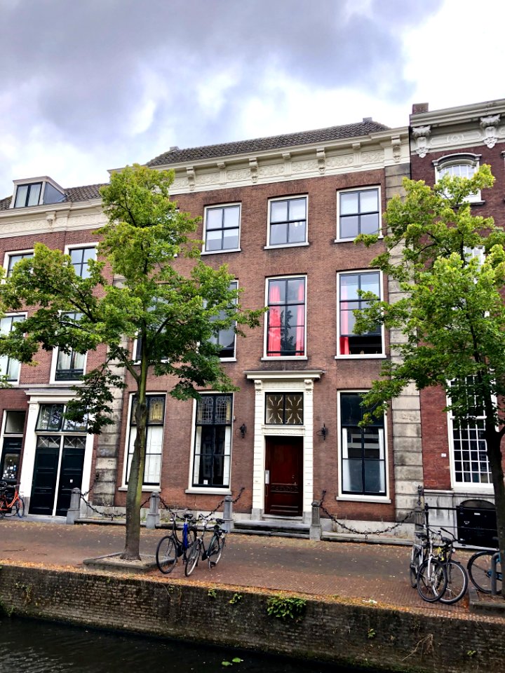 Oude Delft, Delft, Zuid-Holland, Nederland 