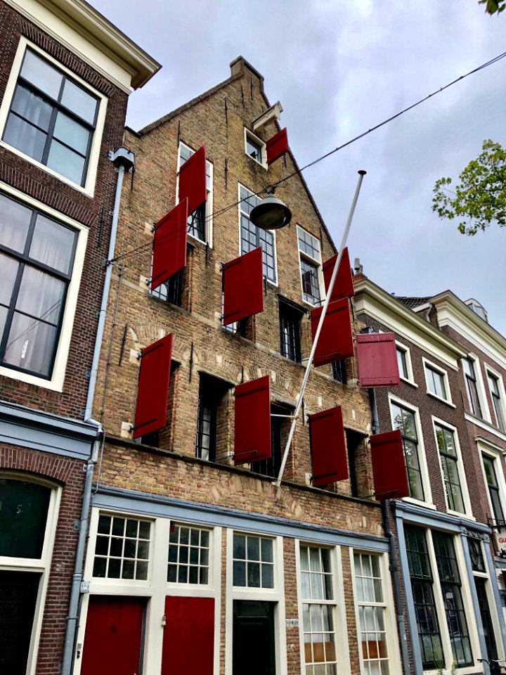 Oude Delft, Delft, Zuid-Holland, Nederland 