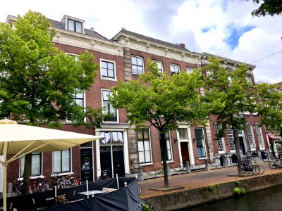 Oude Delft, Delft, Zuid-Holland, Nederland 