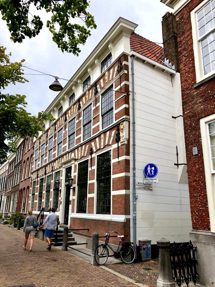 Oude Delft, Delft, Zuid-Holland, Nederland 