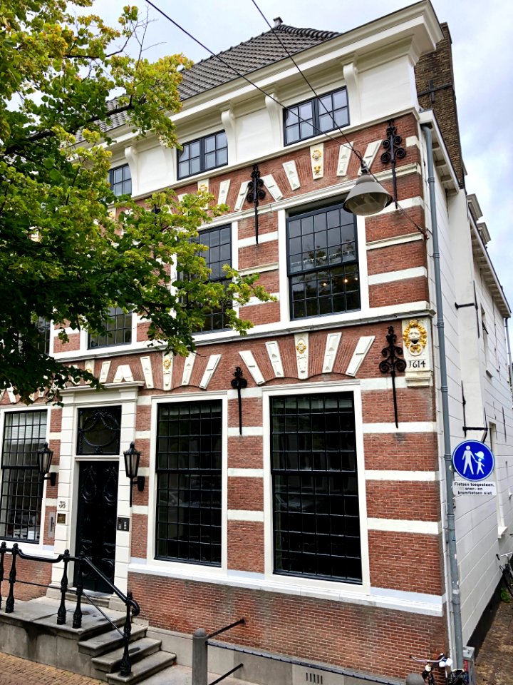 Oude Delft, Delft, Zuid-Holland, Nederland 