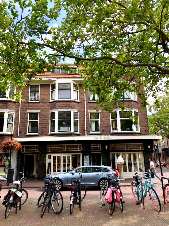 Oude Langendijk, Delft, Zuid-Holland, Nederland 