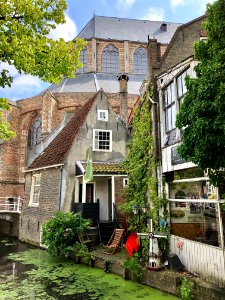 Kerkstraat, Delft, Zuid-Holland, Nederland 