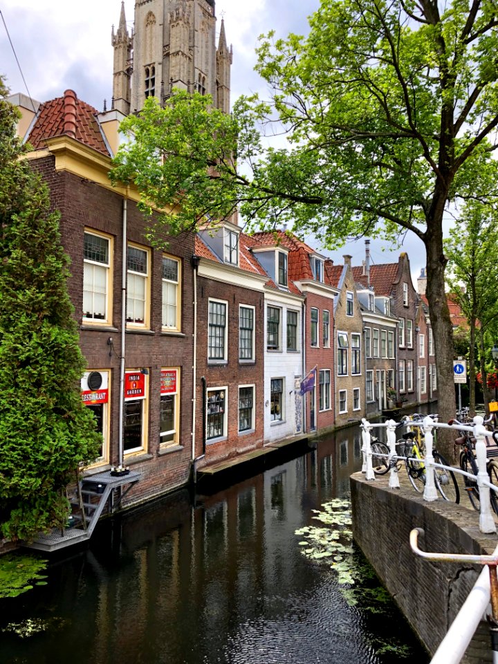 Voldersgracht, Delft, Zuid-Holland, Nederland 