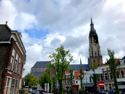 Vrouwjuttenland, Delft, Zuid-Holland, Nederland 