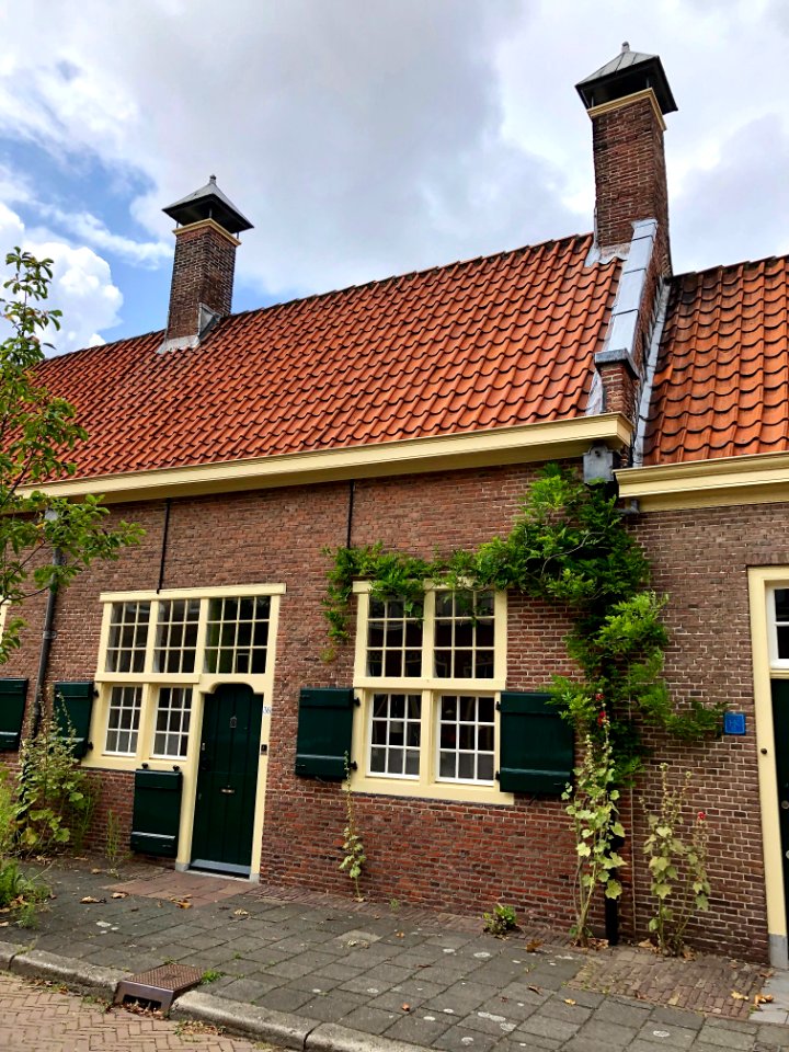 Hofje van Gratie, Delft. Zuid-Holland, Nederland 