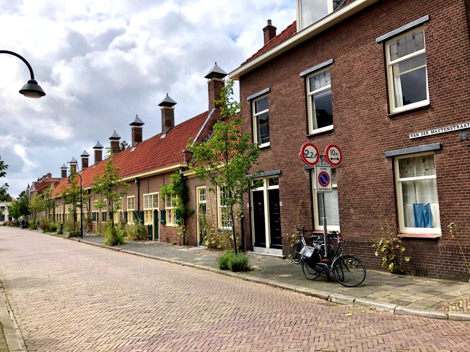 Van der Mastenstraat, Delft. Zuid-Holland, Nederland 