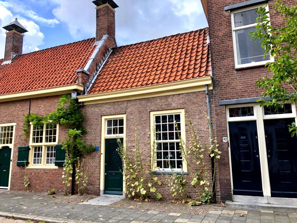 Hofje van Gratie, Delft. Zuid-Holland, Nederland 