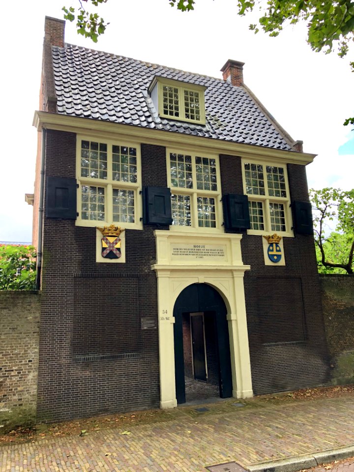 Hofje van Gratie, Delft, Zuid-Holland, Nederland 