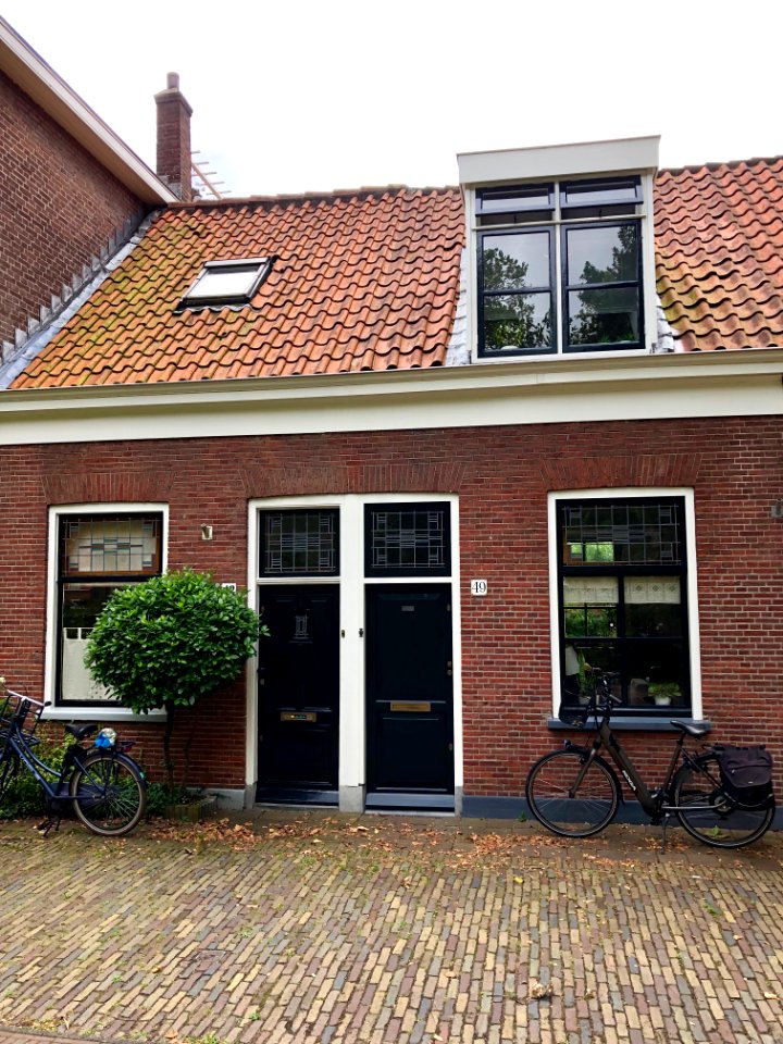 Paardenmarkt, Delft, Zuid-Holland, Nederland 