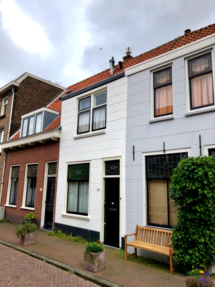 Doelenstraat, Delft, Zuid-Holland, Nederland 