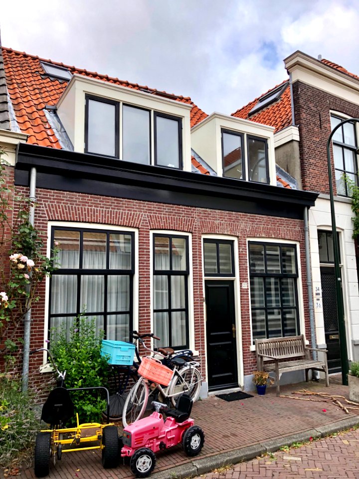 Doelenstraat, Delft, Zuid-Holland, Nederland 