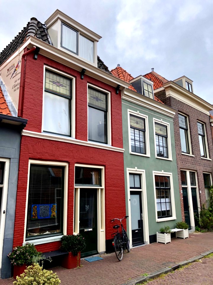 Doelenstraat, Delft, Zuid-Holland, Nederland 