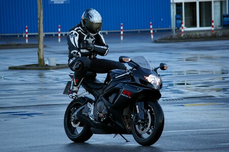 Suzuki motorcyclist funny
