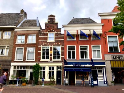 Voorstraat, Delft, Zuid-Holland, Nederland 