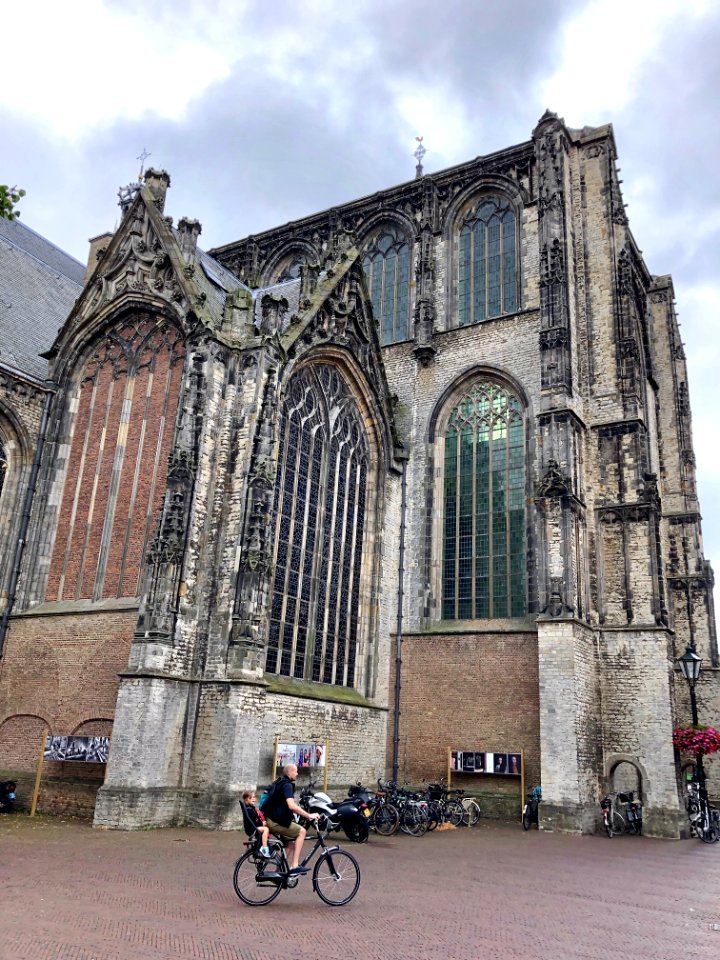 Oude Kerk, Delft, Zuid-Holland, Nederland 