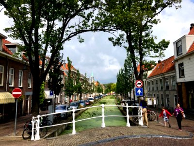 Vlamingstraat, Delft, Zuid-Holland, Nederland 