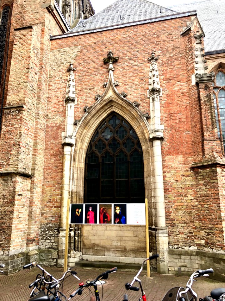 Oude Kerk, Delft, Zuid-Holland, Nederland 